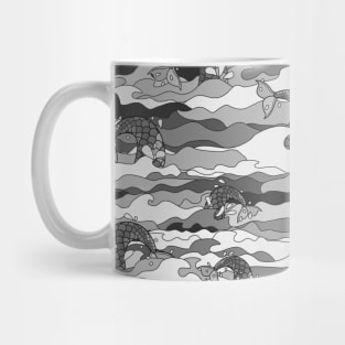 Cute Mermaid Splash Mug